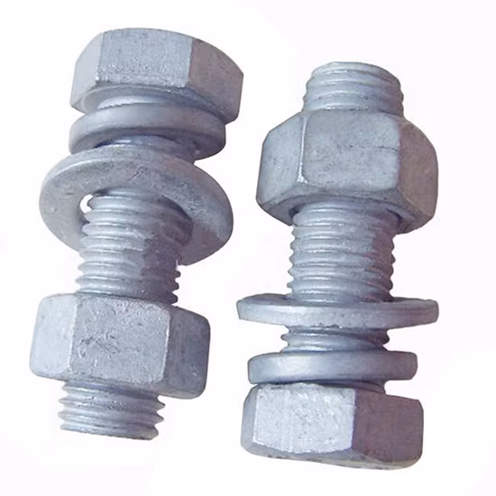 Prix ​​d'usine chinois matériel de fixation Grade 8.8 en acier inoxydable en acier au carbone DIN931 DIN933 écrou et boulon à tête hexagonale