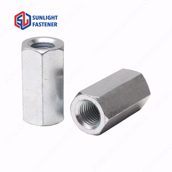 Écrou hexagonal en acier au carbone DIN934